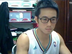 handsome sporty asian jock cam jerk off