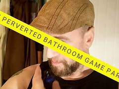 Kinky perverted bathroom game part 2