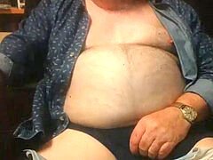 grandpa show on web cam