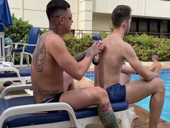 Surubao De Amigos ,teve Dp E Trenzinho E No Final Os Tres Gozaram. 7 Min