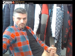 Pretty Blued Eyes Parent Jack at Work