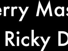 Two soccer boys play with their balls