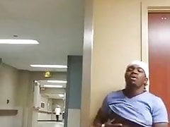 Black Man Jerking Off in the work Part 1-3