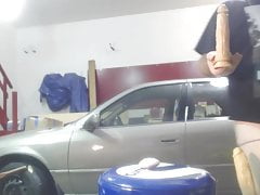 JoeyD Smooth Plump Butt Jiggles with Anal Dildo