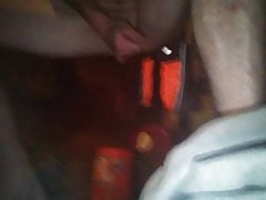 Pounding by a hammer