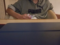 Watching my Asian boss from a first-person perspective on the job
