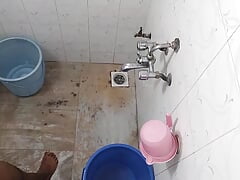 Self Nude Bath in the Bathroom. Under the shower alone I need someone to join me and fuck me under the shower 🚿.