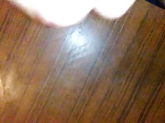 My cum on table:)