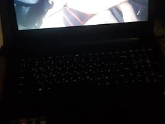 Big fat ass Mother-in Law on panties cum