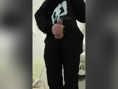 Twink Dryly Jerks Off In The Clinic