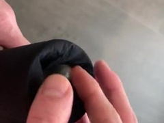 So Ficke Ich Mich Manchmal Selbst - Eigenbau Plastikfotze Mit Den Socken Meiner Frau