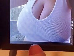 Sanna Meira big tits cum tribute