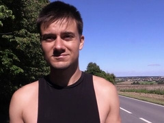 Sunny day anal with a really horny amateur hottie in HD