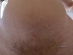 Steaming collared Jay Lane face pound POINT OF VIEW and spunks on camera lense