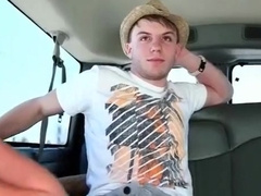 Tattooed gay taking straight dick up his ass