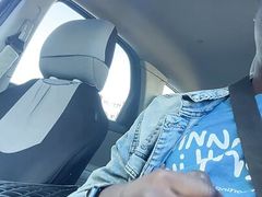Having Fun Jerking Off In My Coworkers Car