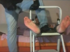 bear feet torture falaka bastinado tickle