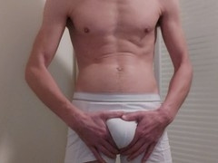 Steamy soapy shower with hot gay action