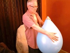 Mature, onanism, gay latex
