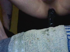 Backside Bang with Wand and Faux-Cock