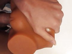 Fucking my sex toy until I cum