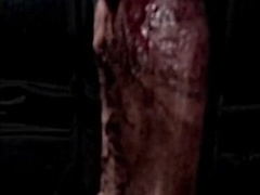 Wiry Trunk in Slow Pumping Fapping Machine