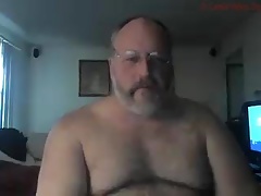 Hairy Naked Dad
