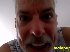 Dominant DILF Richard Lennox HUMILIATES his tiny lover