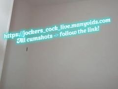I jerk off my big cock every day because my stepmom loves a lot of cum on her tits  #17