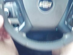 Driving while pumping cock and balls