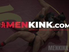 Brock Avery overpowers Tyler Rush and gets to fuck him balls deep