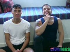 Aussie couple Kaleb and Aksen make out and get down and dirty