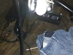 Cumming hands free with bullet vibes
