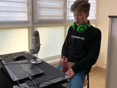Gay Boy - Young Streamer On Twitch Jerking Off After Stream Big Dick