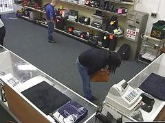 Before he could fuck over the pawn shop, the owners fucked him