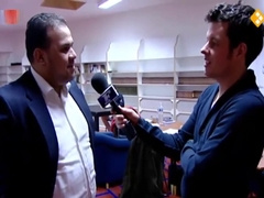 Sports Reporter Showers With Dutch Soccer Players