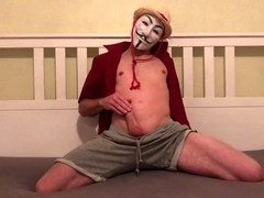 Jerked off, skinny gay, german