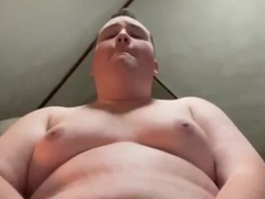White Chub Jacks off for Father