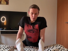 His Sweat-soaked Soles Drove Me Kinky - I Came Right There