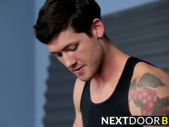 Orlando slides his thick stiff meat into Gregs tight asshole