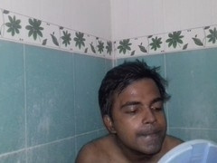 MAYANMANDEV SHAVES FACE IN THIS INTIMATE GAY SCENE FROM DECEMBER 2021