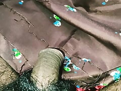 Satin silk handjob porn - Chachi satin print saree handjob (112)
