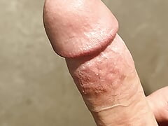 Cumming in a public toilette
