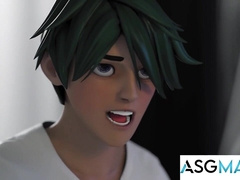ASGMAX - Kai Park Gets Destroyed & Bred By His Imperious School Duok Roomy