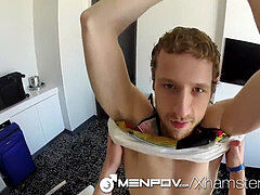 MenPOV Boy Toy Pounds bears tight bootie