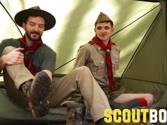 ScoutBoys Kinky hung scout leader bangs smooth scout hard