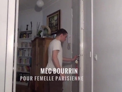 Teaser Bearded hefty-jugged honey takes off off the caboose of a breezy