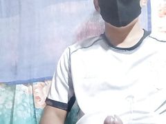 Foreign Teacher wants to see me cum for her