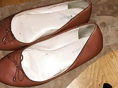 Cum on jojo12451 friends Ballerinas flats (2. Shot)