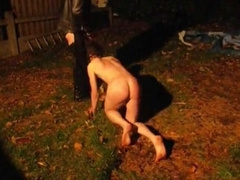 Subjugated Soldier: Outdoor SADISM & MASOCHISM Smacking Sesh